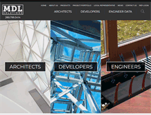 Tablet Screenshot of mdlsoln.com